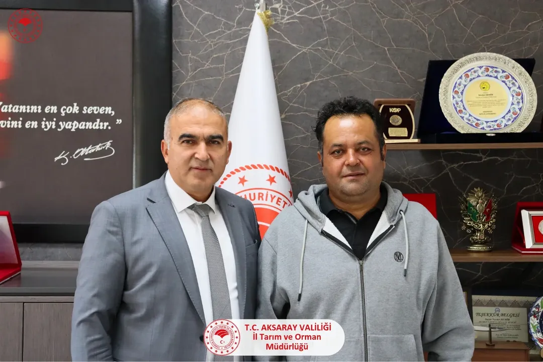 Aksaray Tarım ve Orman Müdürü'nden İş Adamına Veda