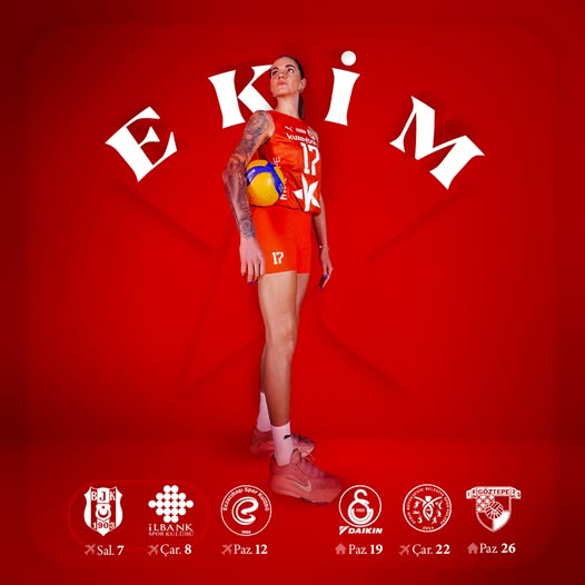 Kuzeyboru Voleybol Takımı 2025-2026 Sezonu Maç Takvimi Açıklandı