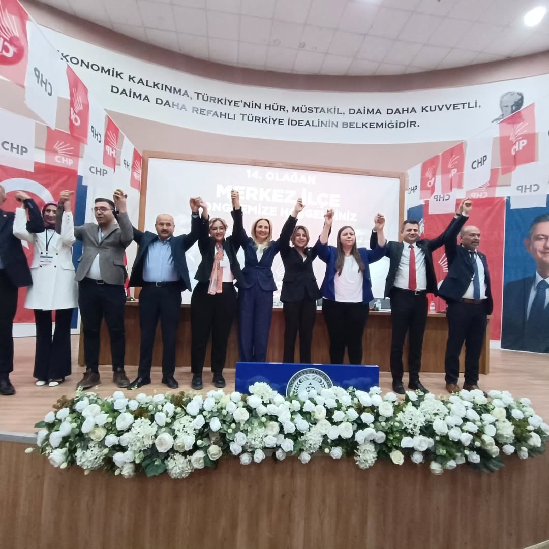 Aksaray'da CHP Merkez İlçe Kongresi Coşkuyla Tamamlandı