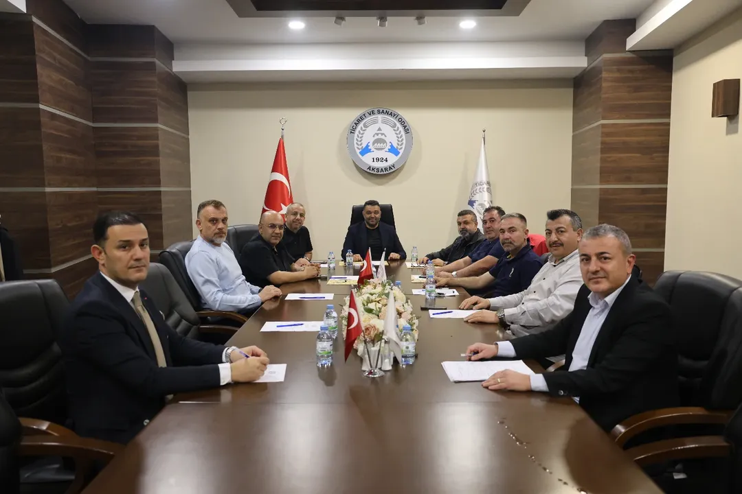 Aksaray TSO, Haftalık Olağan Toplantısını Gerçekleştirdi