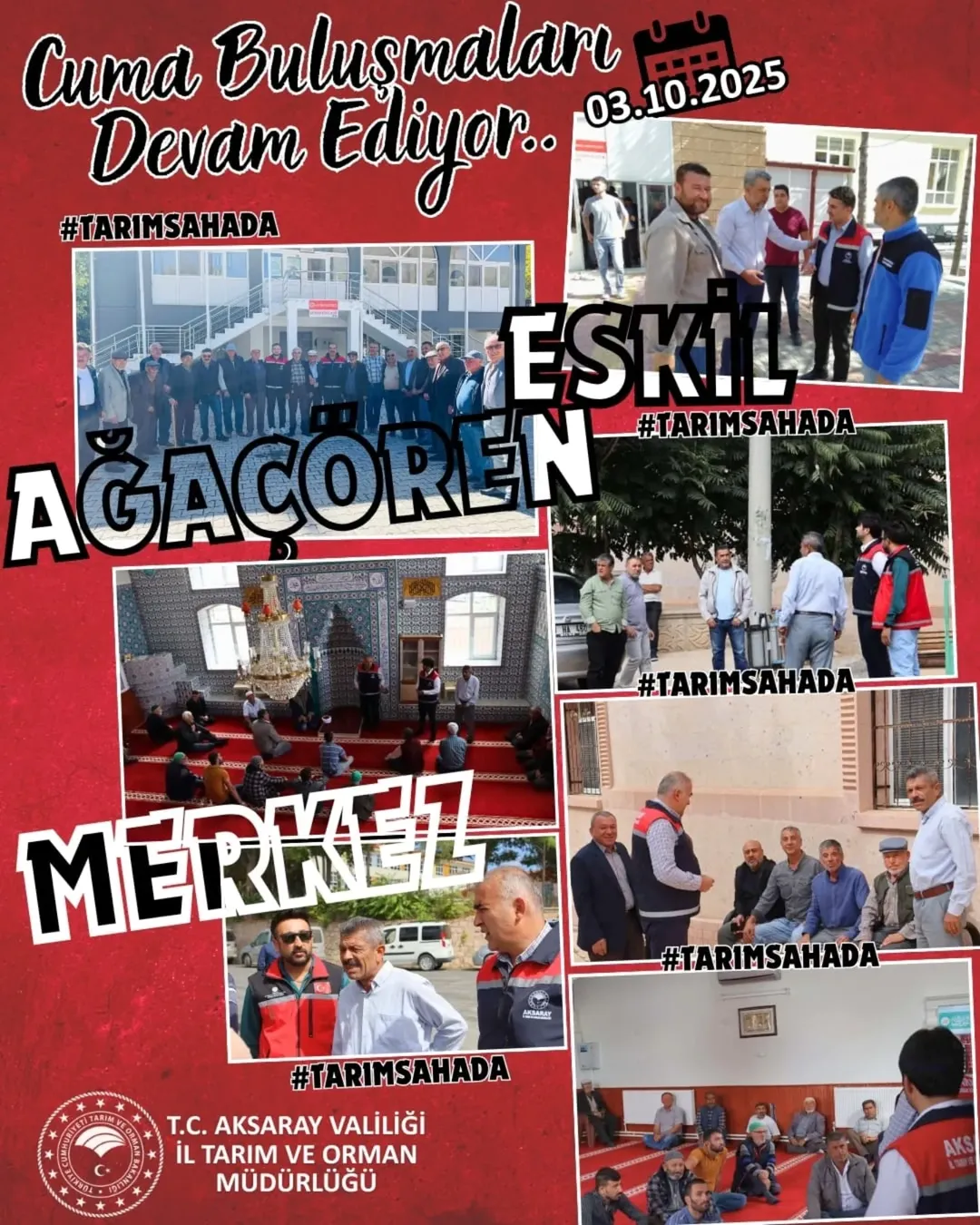 Aksaray'da Tarım Politikaları ve Desteklemeler Masaya Yatırıldı