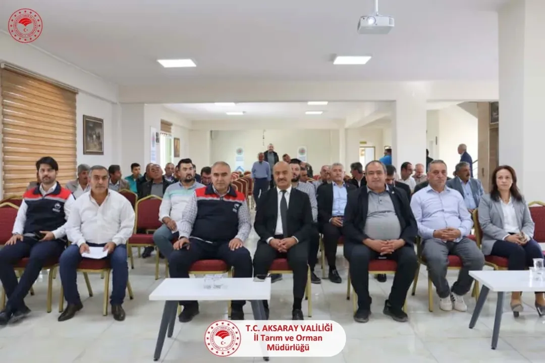 Aksaray'da ÇKS Kayıt Dışı Tarım Arazileri İçin Muhtarlara Bilgilendirme