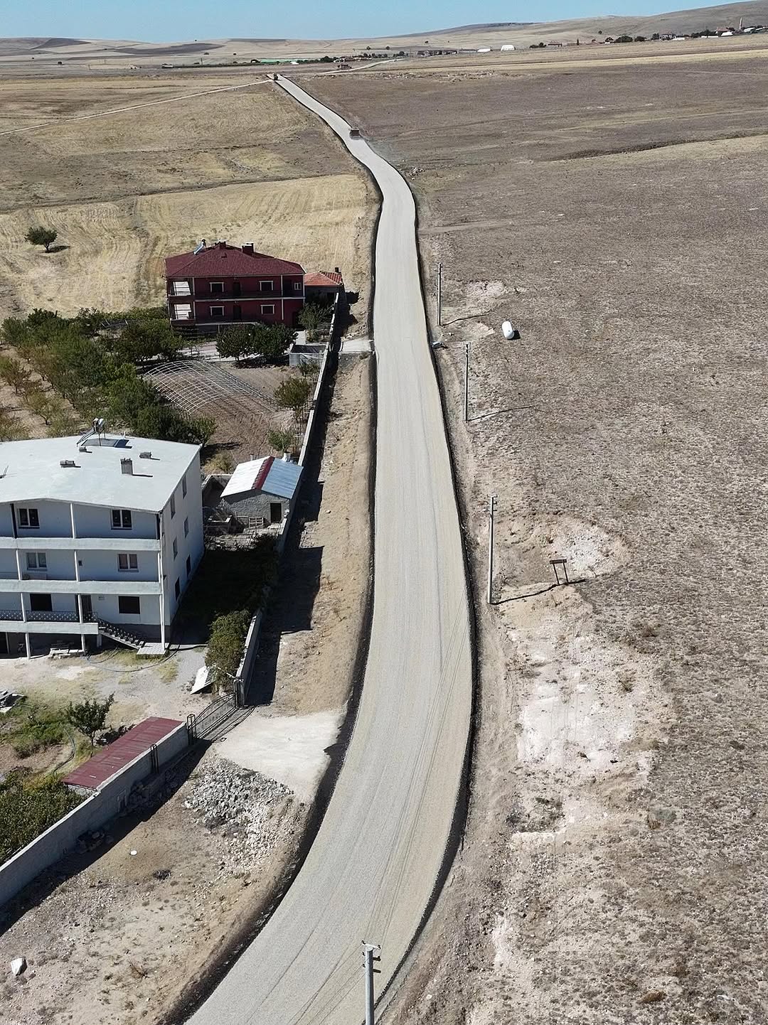 Aksaray'da Bebek ve Çağlayan Köyleri Arasındaki Yol Yenilendi