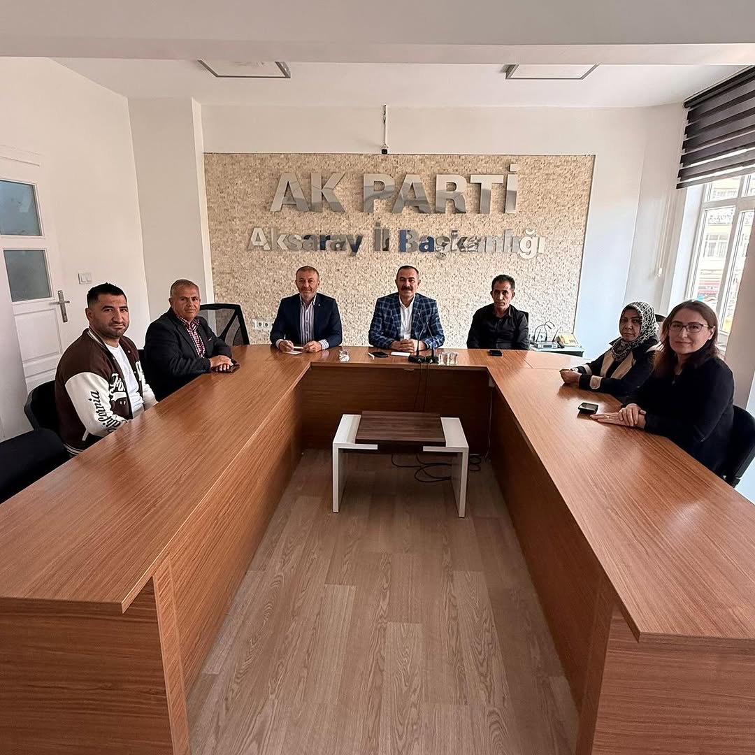 AK Parti Aksaray'da Üye Kayıt Çalışmaları İçin Hazırlık Toplantısı Yapıldı
