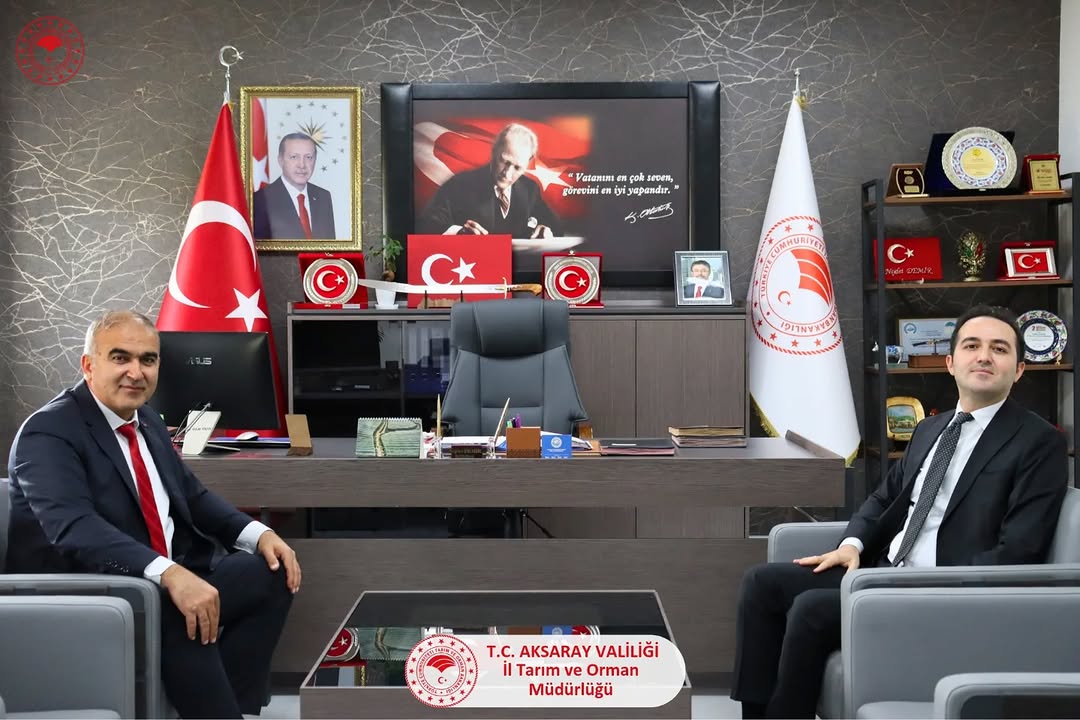 Aksaray'da Tarım ve Yargı İş Birliği: İl Müdürü Nejdet Demir Makamında Ziyaret Edildi