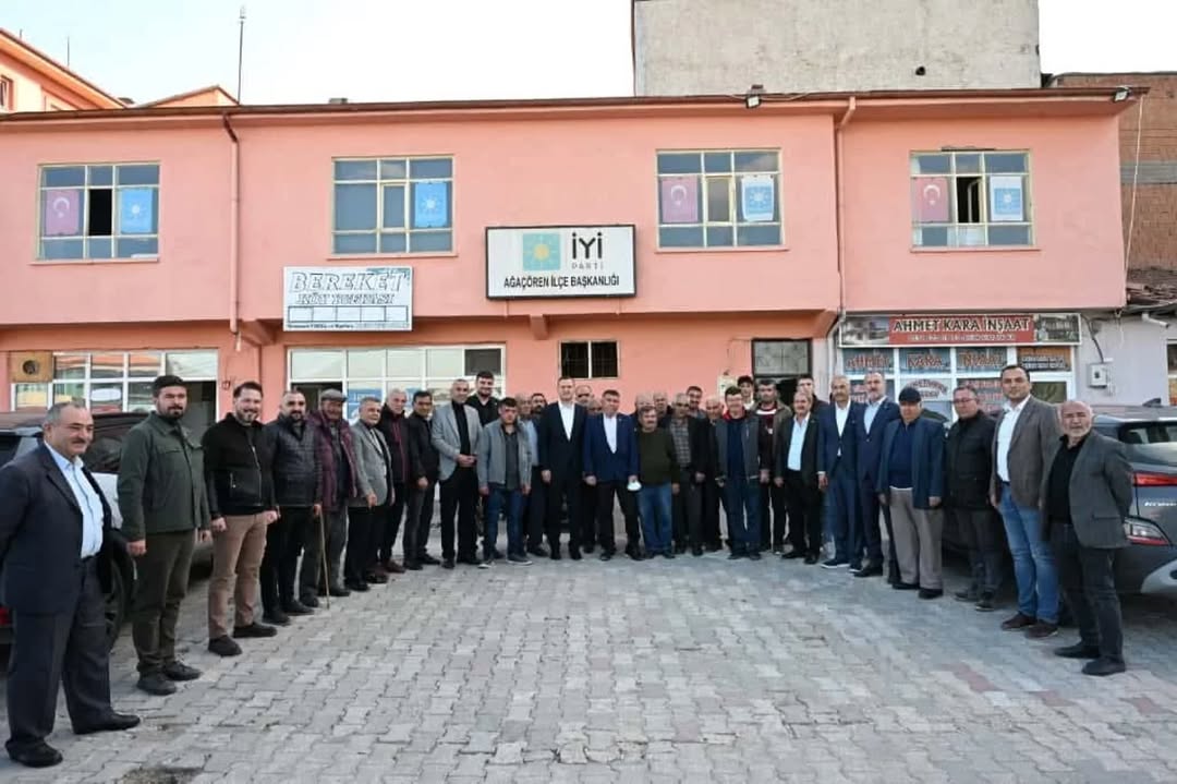 İYİ Parti'nin Ağaçören İlçe Kongresi Tamamlandı, Ali Öztürük Yeni İlçe Başkanı Seçildi