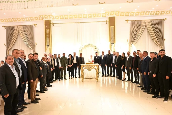 Aksaray Milletvekili Turan Yaldır, Hatice ve Kenan'ın Düğün Töreninde