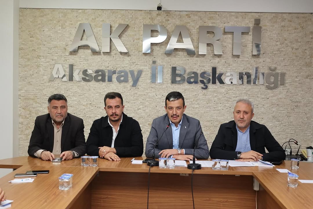 AK Parti Aksaray İl Başkanı Hamza Aktürk Başkanlığında Olağan Toplantı Gerçekleştirildi
