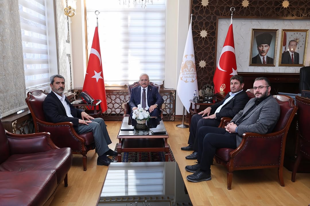 Aksaray Valisi Kumbuzoğlu, HÜDA PAR İl Başkanlığı Heyetini Kabul Etti