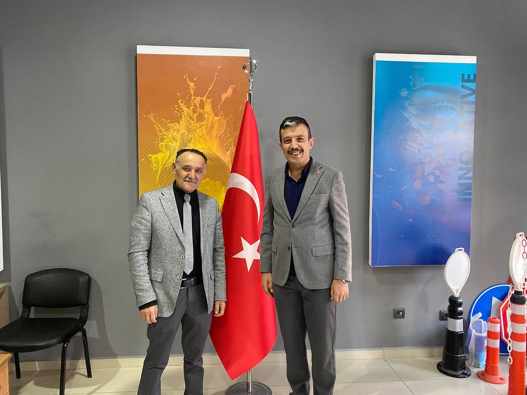 AK Parti Aksaray İl Başkanı Hamza Aktürk, Aksaray FM'i Ziyaret Etti
