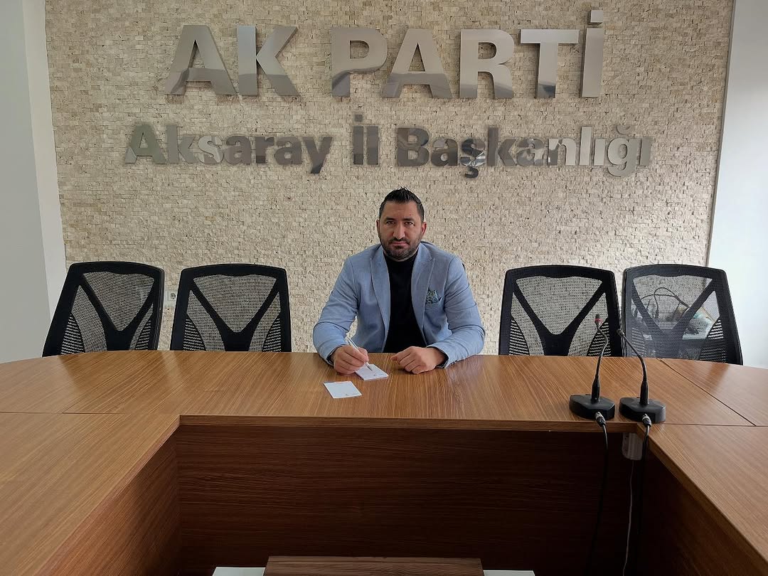 AK Parti Aksaray'da Nöbetçi İl Başkanlığı Görevi Hamza Aktaş'ta