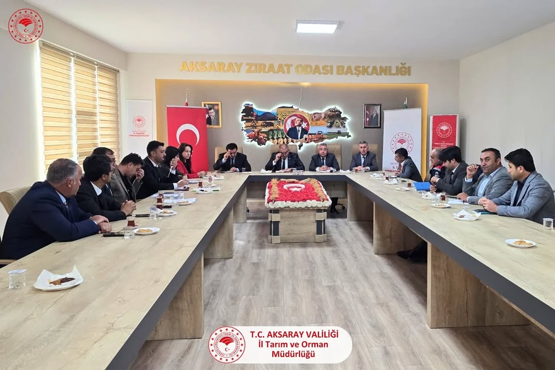 Aksaray'da Tarım ve Orman Alanında Koordinasyon Toplantısı Yapıldı