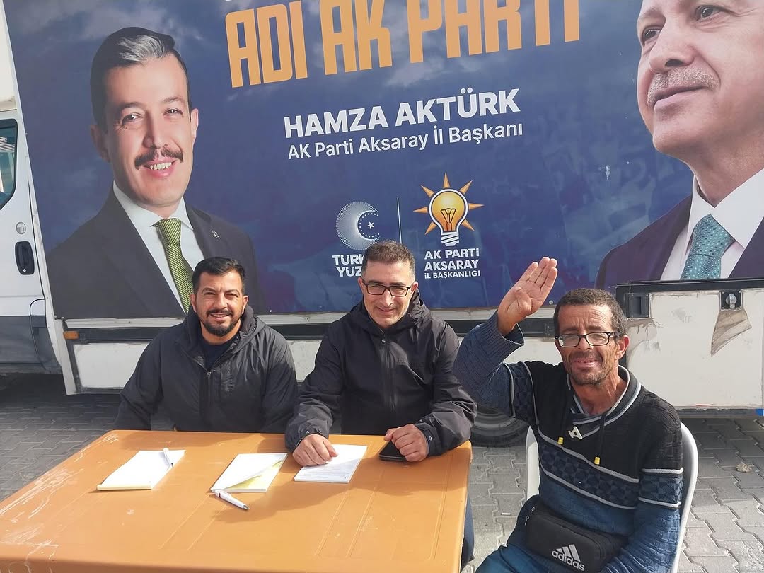 AK Parti Aksaray İl Başkanı Hamza Aktürk Eşmekaya'da Vatandaşlarla Buluştu