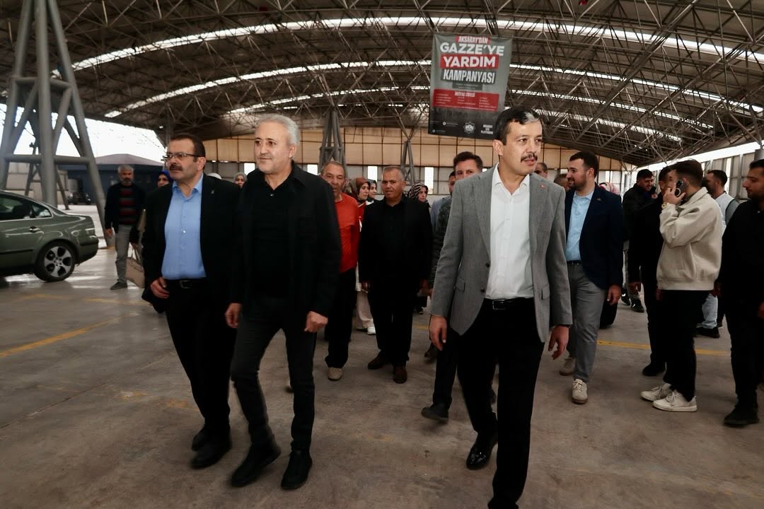 Aksaray AK Parti'den Gazze'ye Yardım Kampanyası