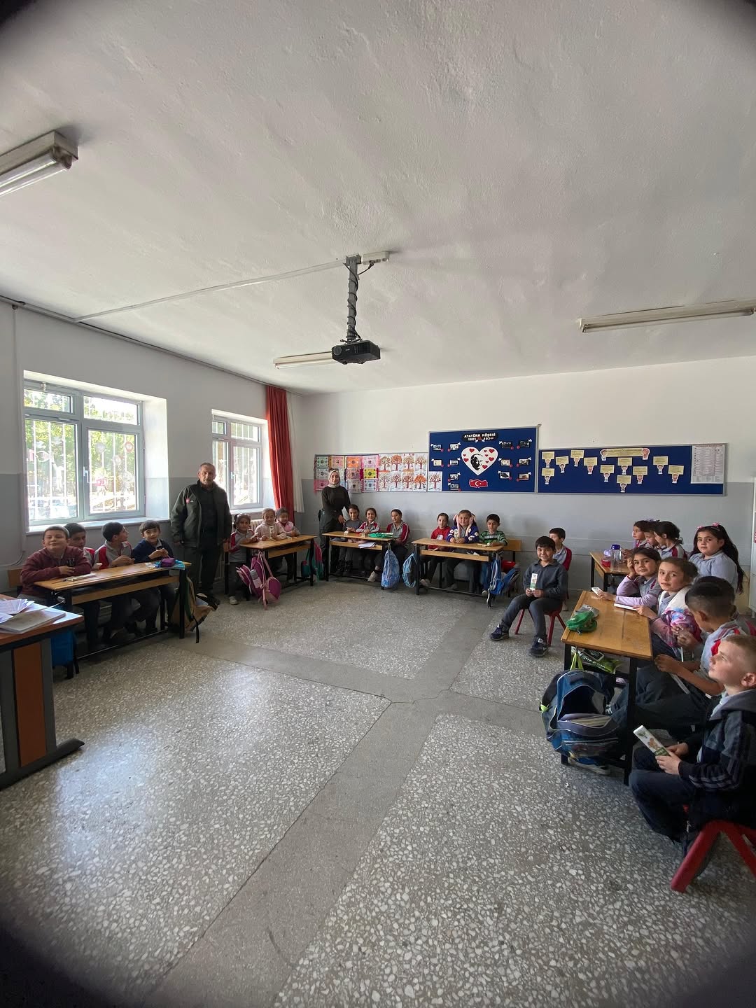 Aksaray'da Minik Öğrencilere Orman Sevgisi ve Yangın Bilinci Aşılandı