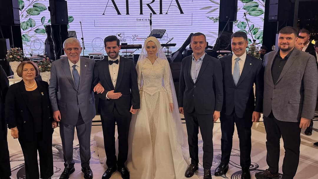İYİ Partili Fatih Koca ve Ebru Elif Koca'nın Nikah Töreni