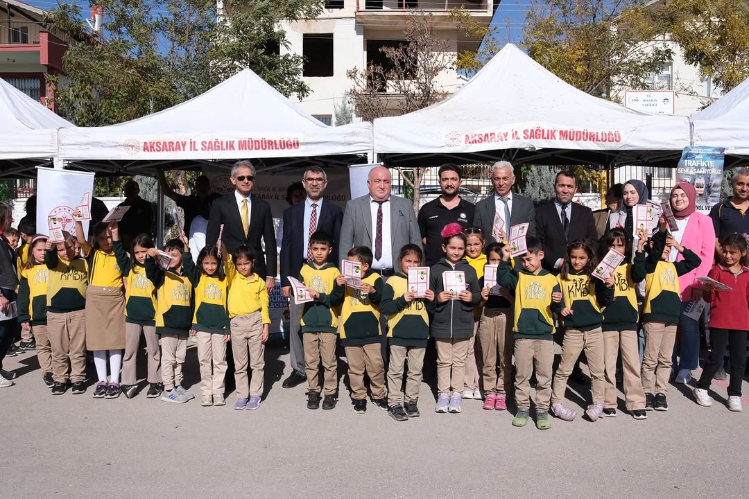 Aksaray'da Öğrenciler Sağlık Elçisi Oldu