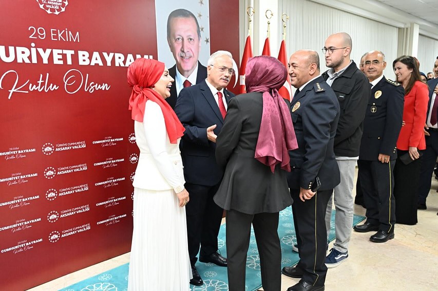 Aksaray'da Cumhuriyet Bayramı Kabul Töreni Gerçekleşti