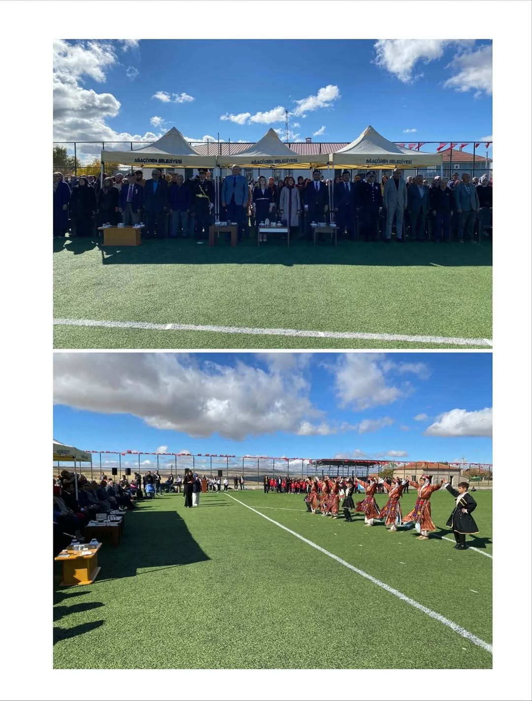 Ağaçören'de 29 Ekim Cumhuriyet Bayramı Coşkuyla Kutlandı