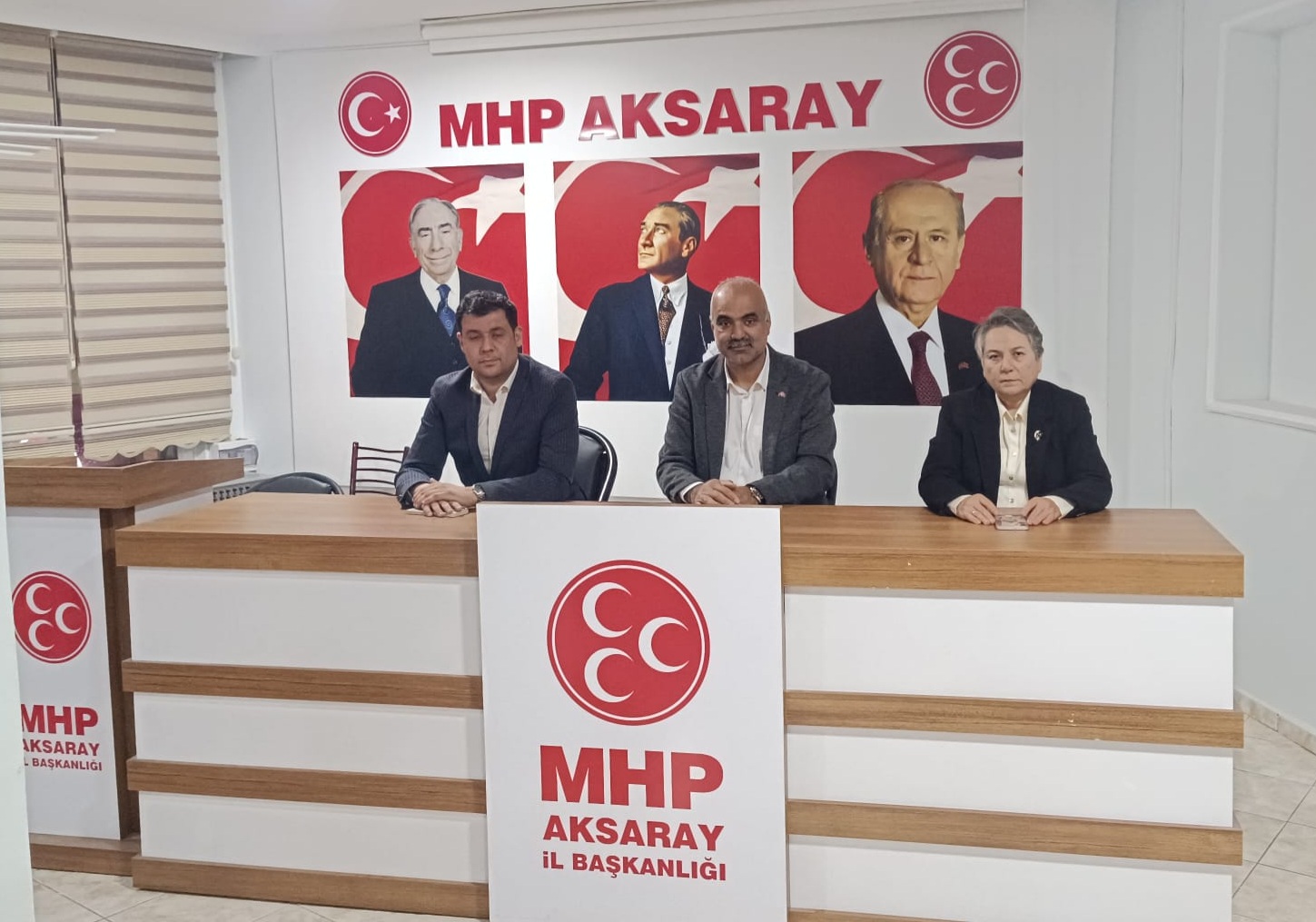 MHP Aksaray Teşkilatları Aylık Olağan Toplantısını Gerçekleştirdi