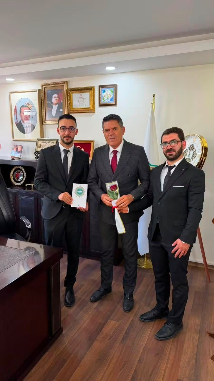 Sultanhanı’nda Mevlid-i Nebi Coşkusu: Gül ve Kitap Hediye Edildi