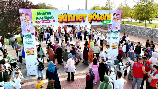 AKSARAY BELEDİYESİ GELENEKSEL SÜNNET ŞÖLENİ KAYITLARI BAŞLADI