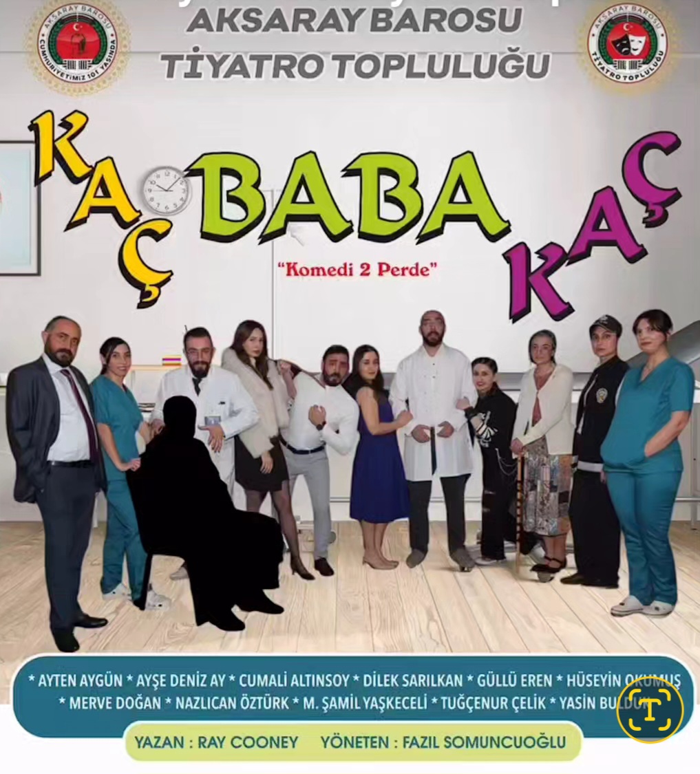 Aksaray Barosu Tiyatro Topluluğu'ndan Kahkaha Dolu Oyun: 