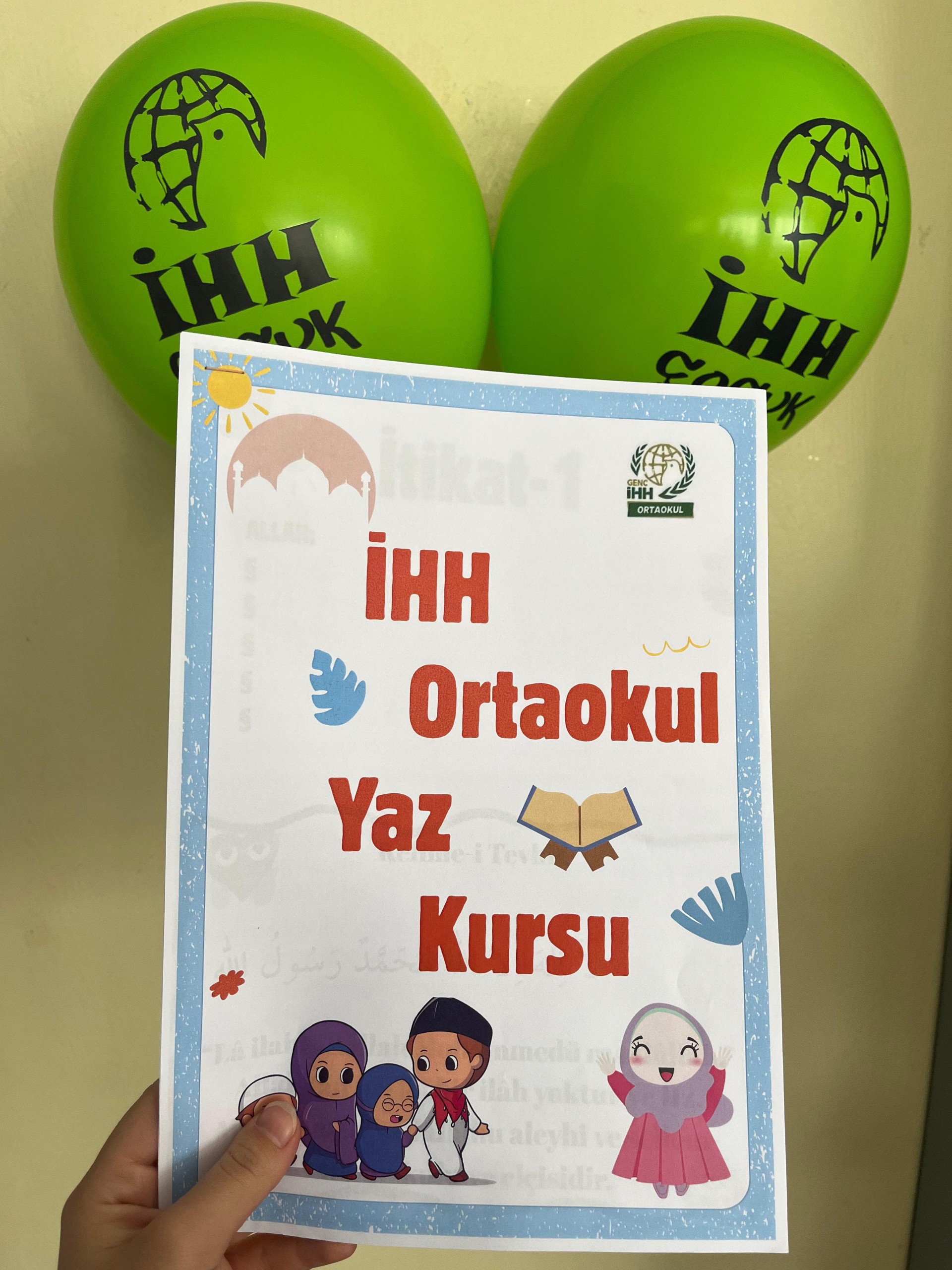 Aksaray Genç İHH’dan Yaz Tatilinde Anlamlı Program: Muhabbet Okulu Başladı