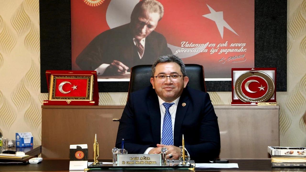 AĞIR; 15 TEMMUZ MİLLİ İRADE ZAFERİNİN SEMBOLÜDÜR