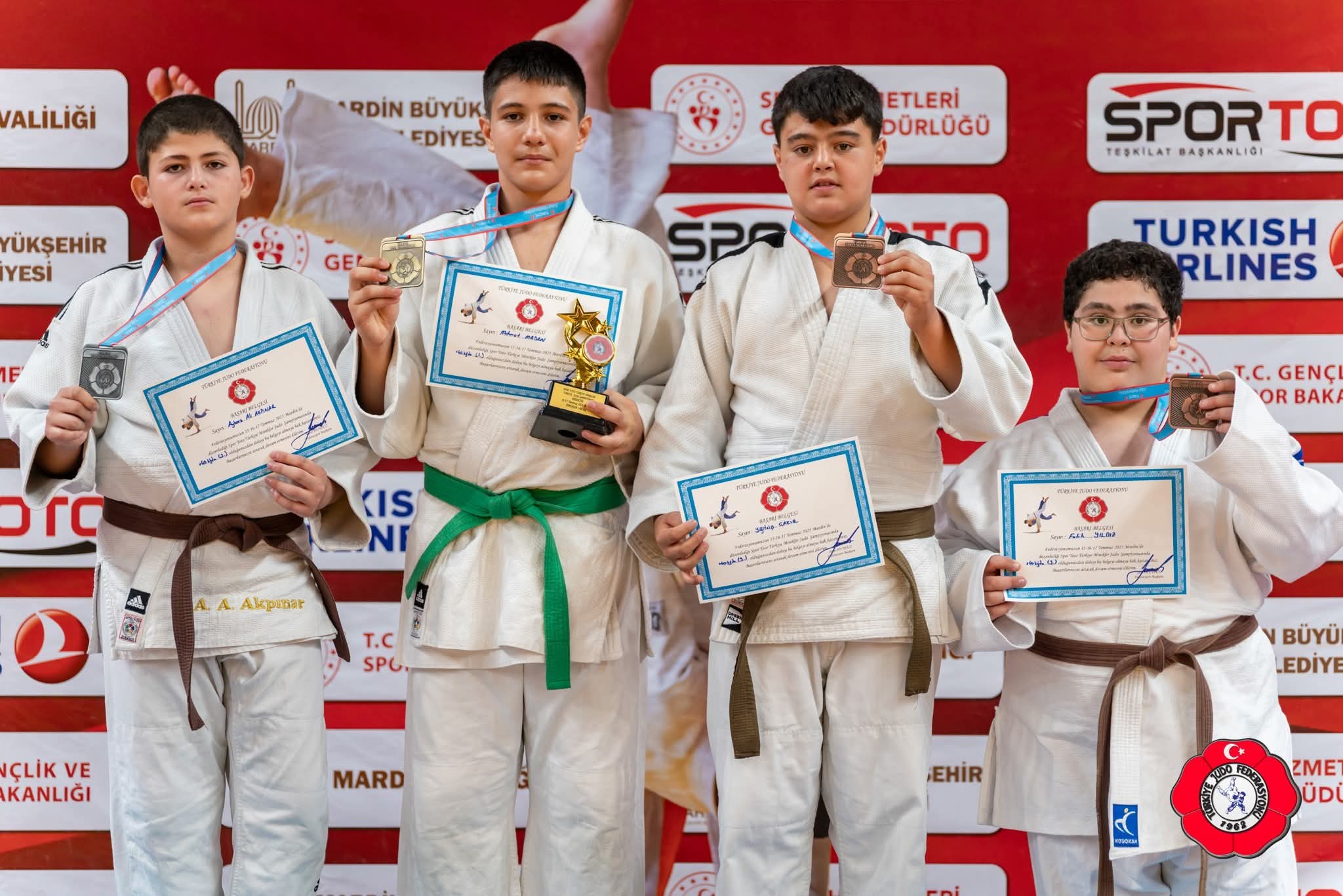 Aksaray'dan Judo'da Türkiye Üçüncülüğü! Minik Yıldız Mardin'de Destan Yazdı