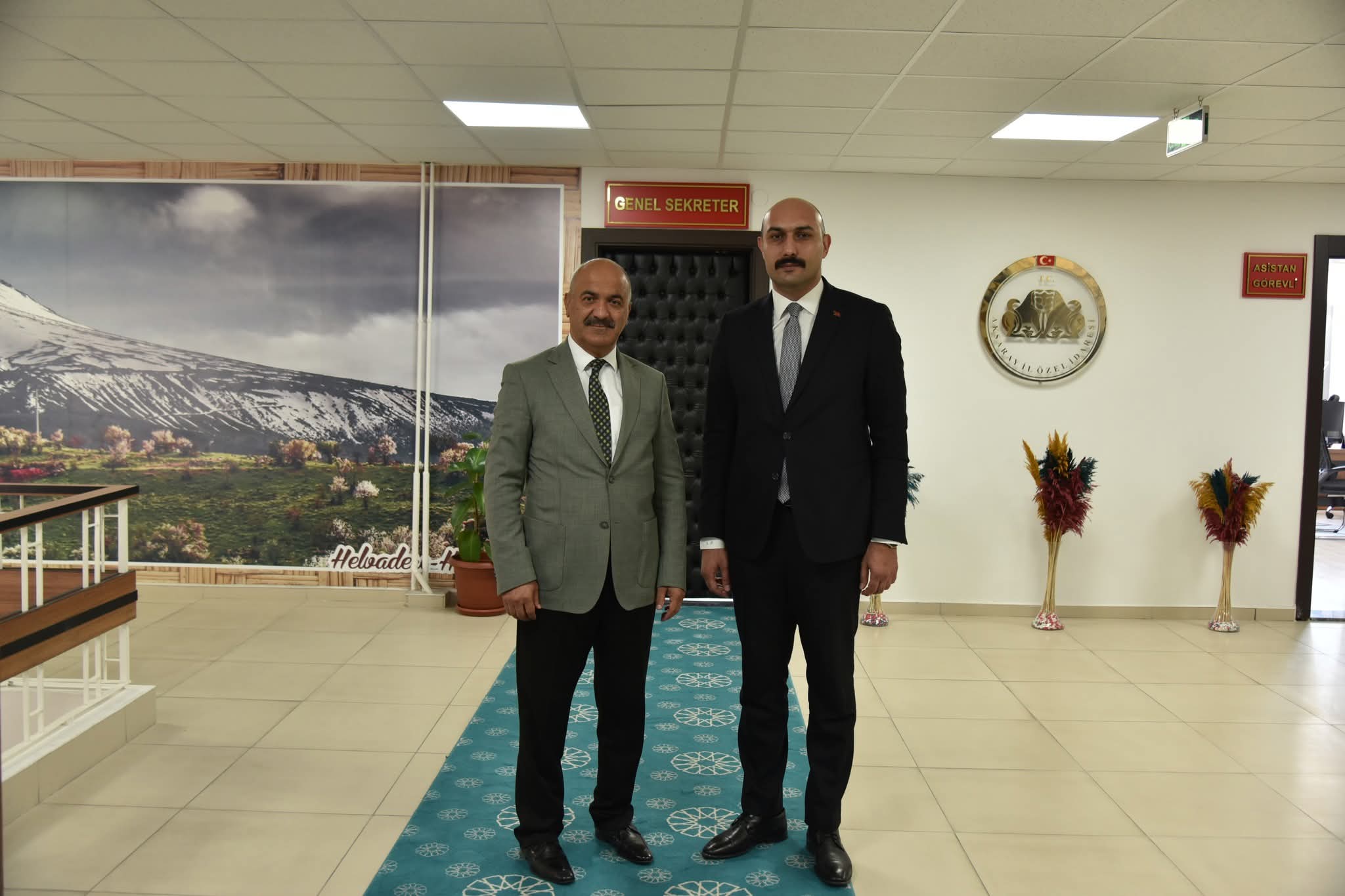 Aksaray İl Özel İdaresinde görev değişimi