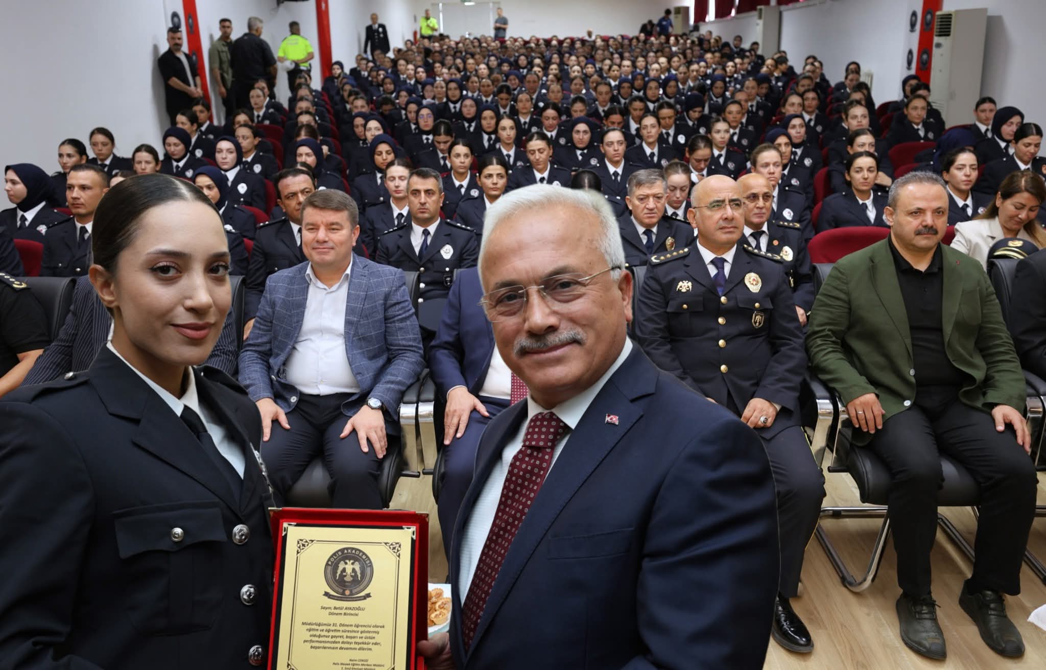 277 yeni mezun polis adayı büyük heyecan yaşadı