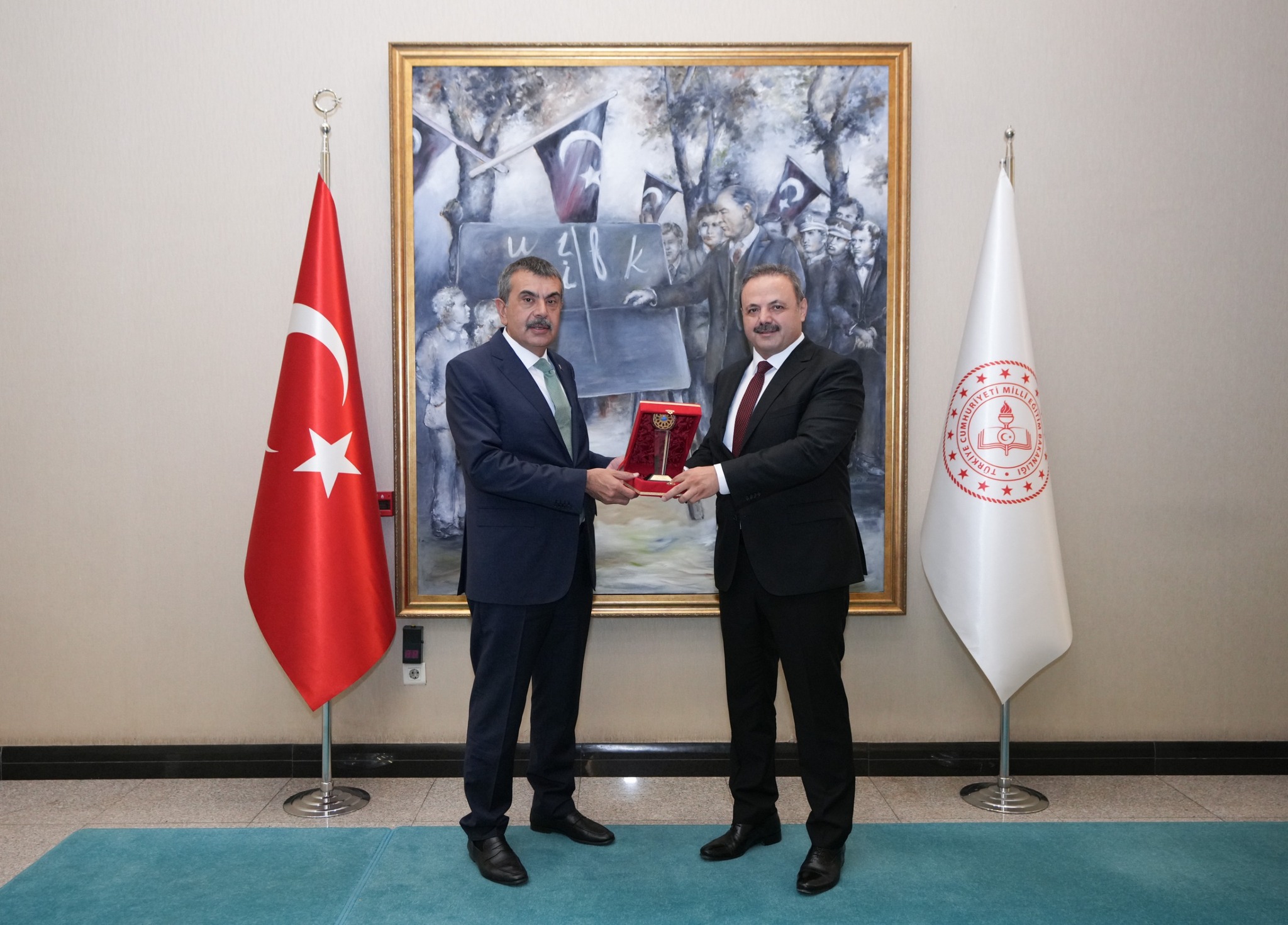 ASÜ Rektörü Arıbaş’tan Millî Eğitim  Bakanı Yusuf Tekin’e ziyaret