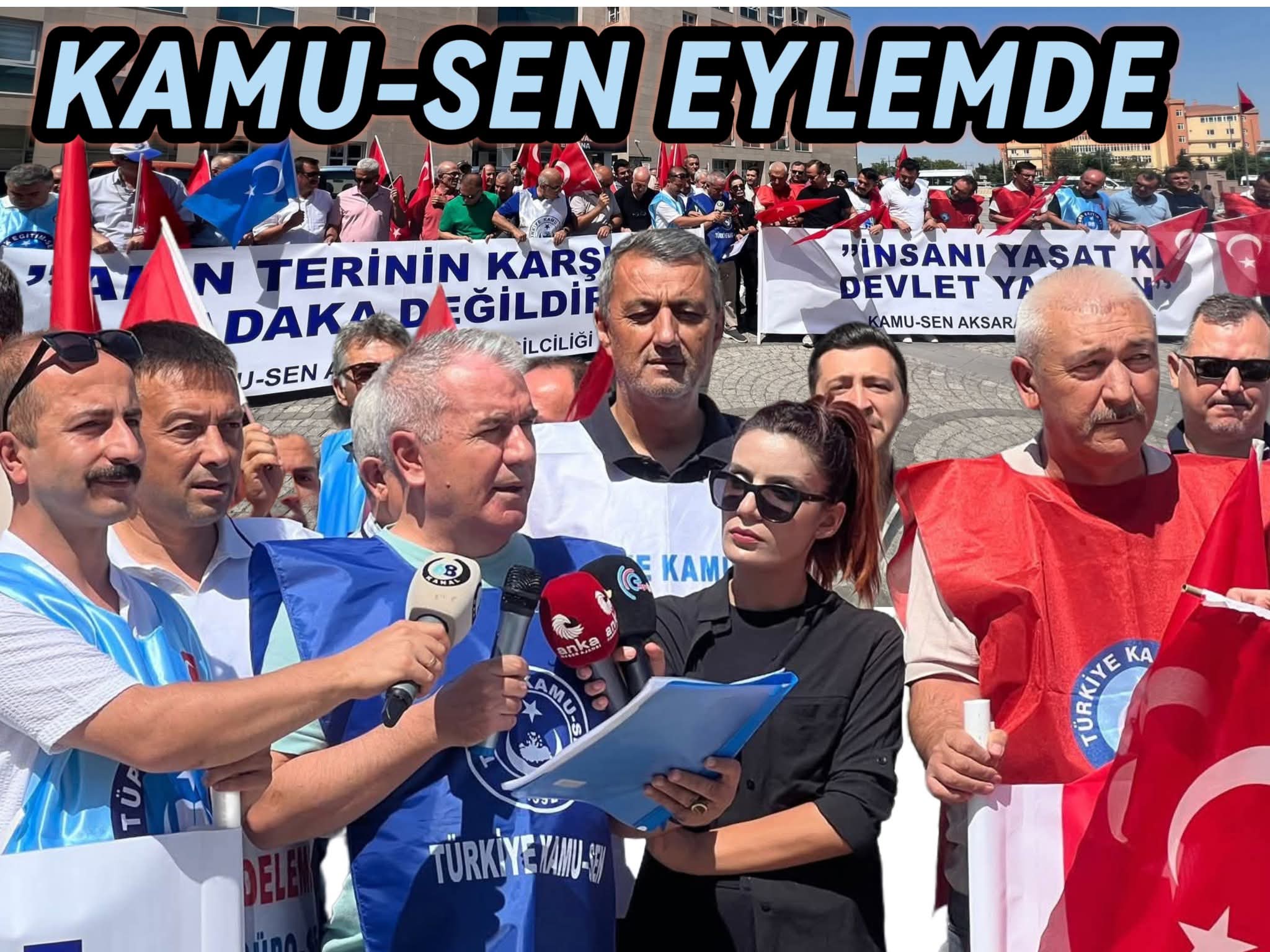 Kamu Sen: Memur ve Emekli Maaşlarının Yetersizliği Nedenini Meydanda Haykırdı