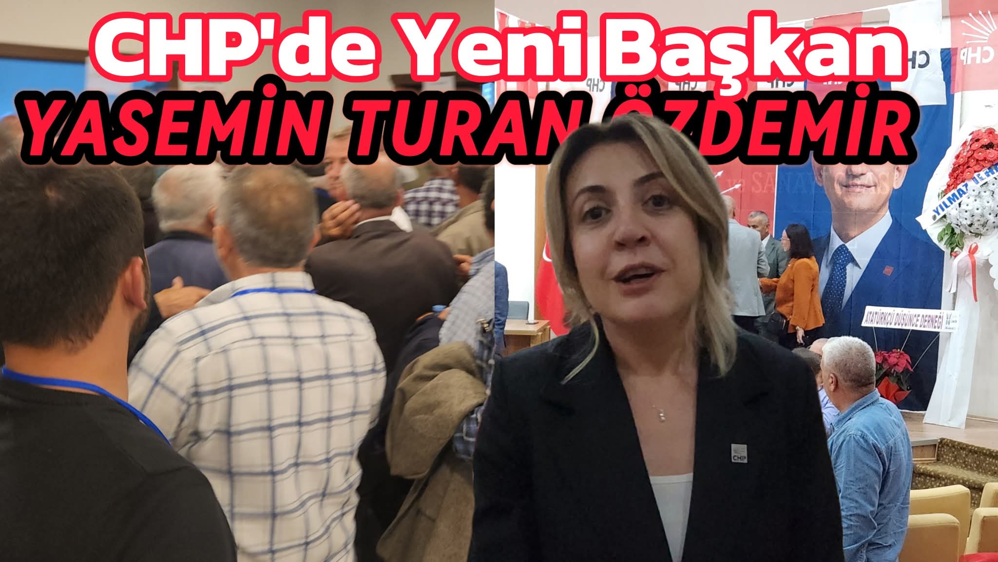 CHP Aksaray'da Yeni Dönem: İlçe Başkanlığına Yasemin Turan Özdemir Seçildi