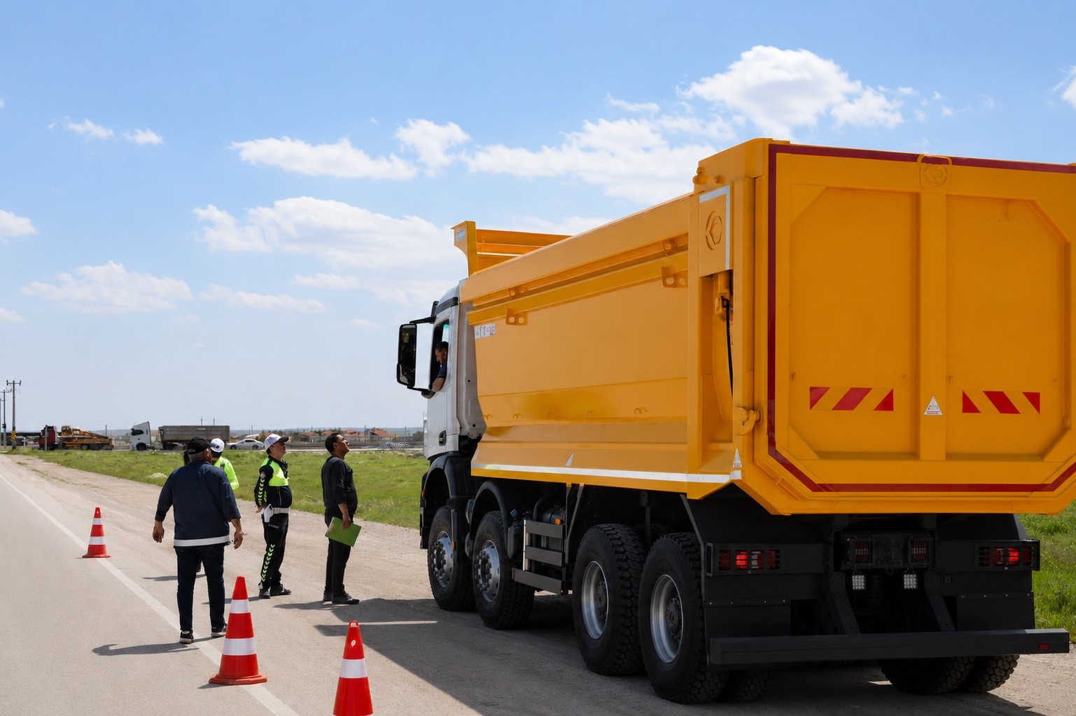 AKSARAY BELEDİYESİ’NDEN HAFRİYAT KAMYONLARINA GPS DESTEKLİ SIKI DENETİM
