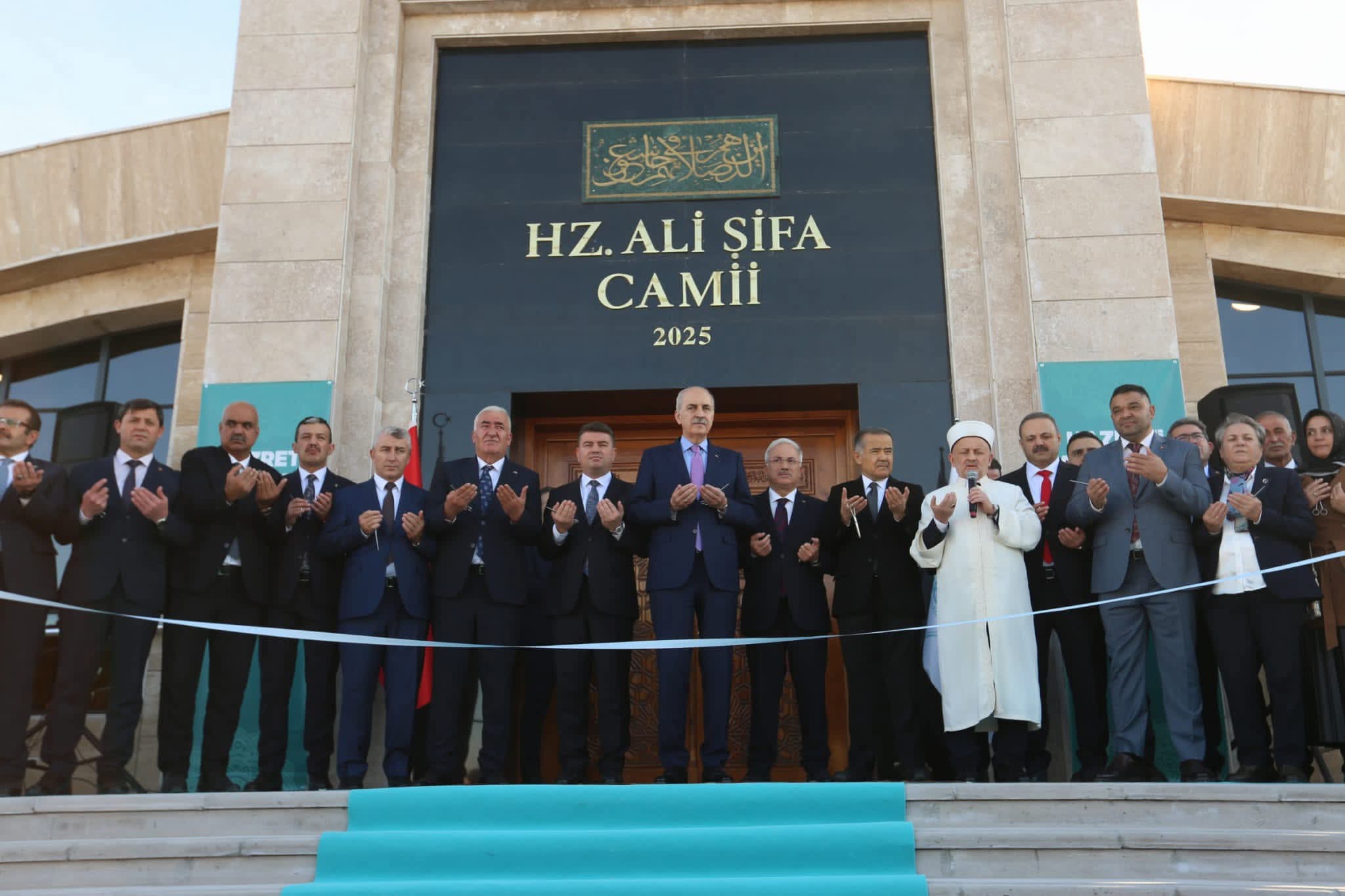 TBMM Başkanı Numan Kurtulmuş, Aksaray’da Dev Hz. Ali Şifa Camii ve Külliyesi’ni Dualarla Açtı