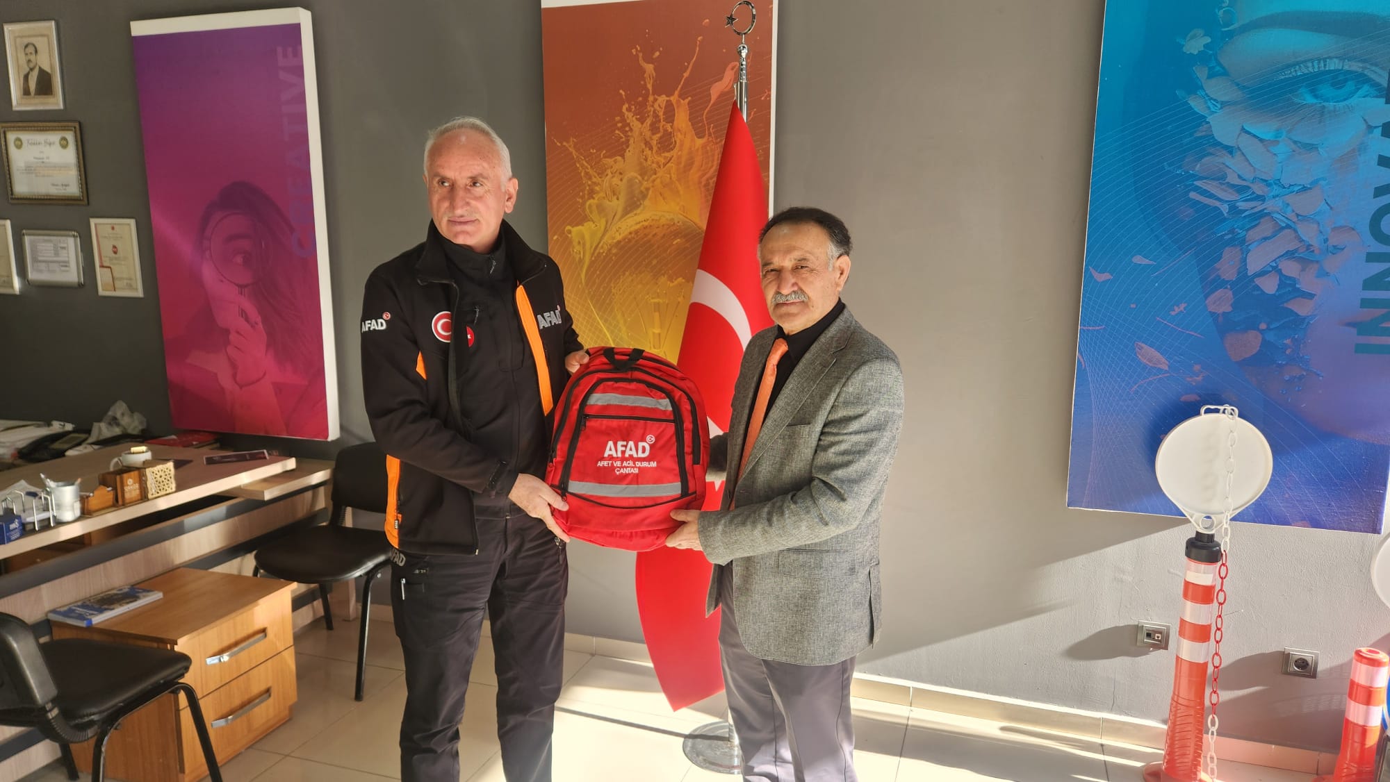 AFAD İl Müdürü Adil Arslan’dan Yeşil Doğa Derneği’ne Ziyaret Aksaray’da Afet Bilinci İçin Ortak Çalışma Mesajı