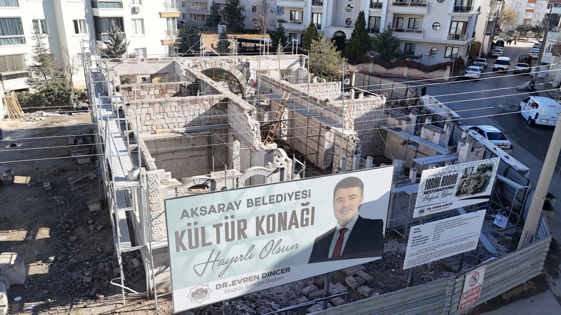 AKSARAY'IN KÜLTÜREL MİRASI YAPILAR RESTORASYONLARLA GELECEĞE TAŞINIYOR