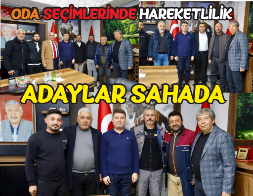 ESNAF ODALARINDA SEÇİM HEYECANI ARTIYOR