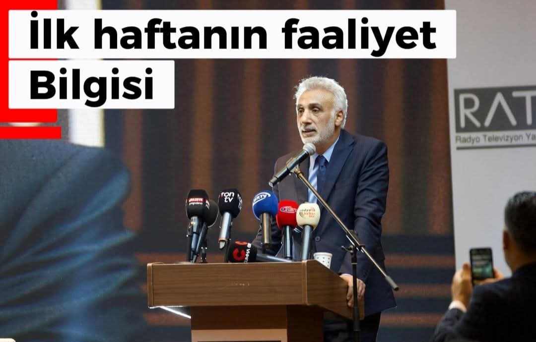 RATEM’de Yeni Dönem Hızlı Başladı: Başkan Vedat Gündoğan İlk Haftanın Çalışma Özetini Paylaştı