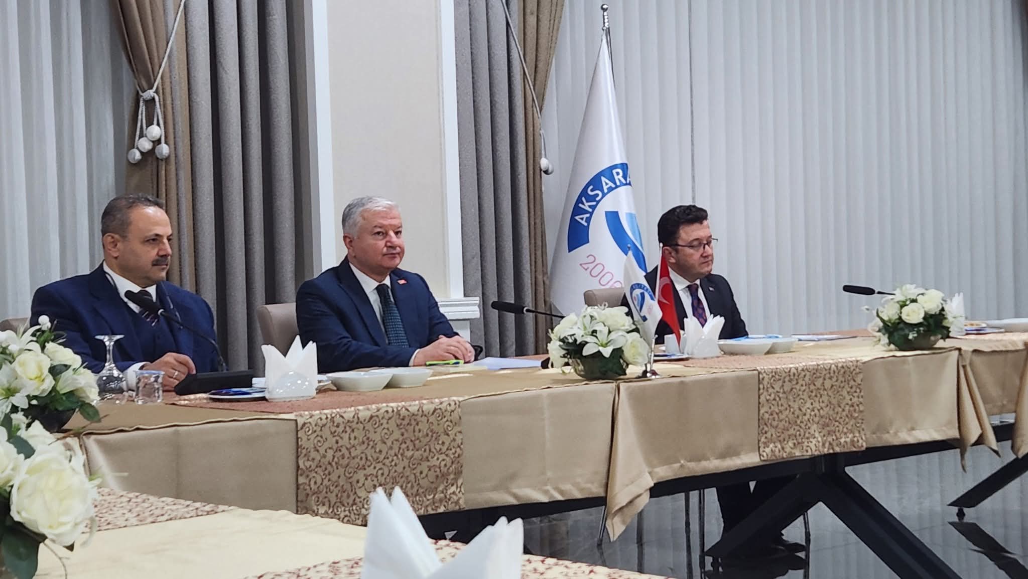 Aksaray Valisi Murat Duru, Eğitime Destek Platformu Toplantısına Misafir Oldu