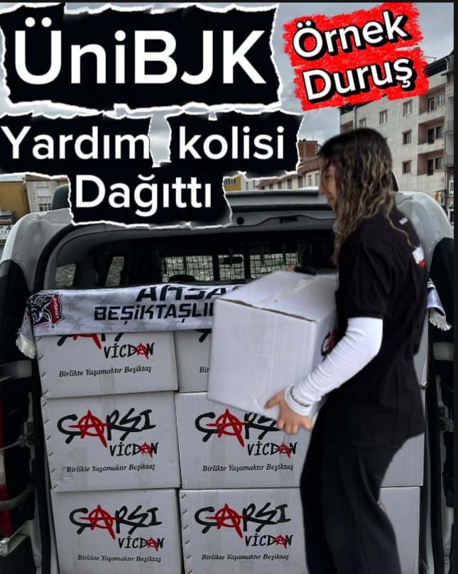 ÜNİBJK Aksaray Üniversitesi Beşiktaşlılar Kulübü’nden Örnek Sosyal Sorumluluk