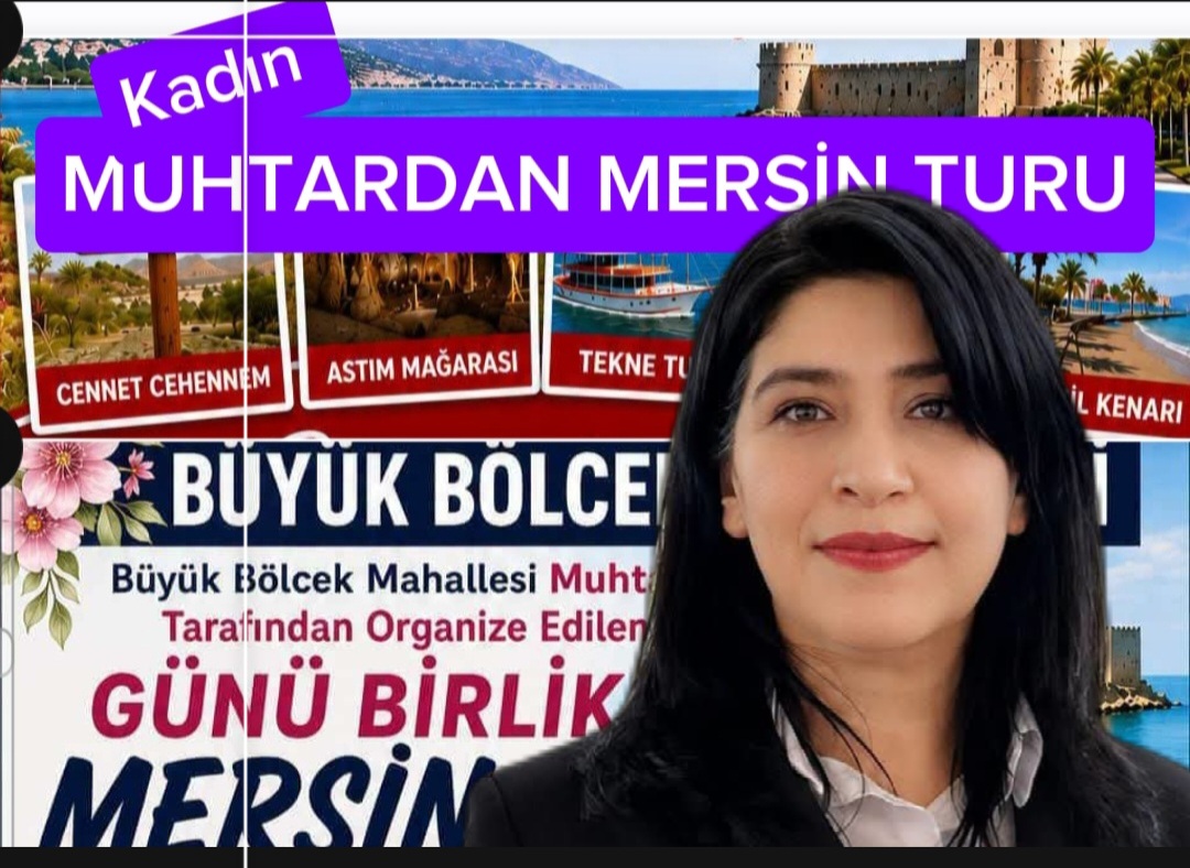 Büyük Bölcek Mahallesi Mersin’e Çıkarma Yaptı: “İyi Ki Songül Hanım Var”
